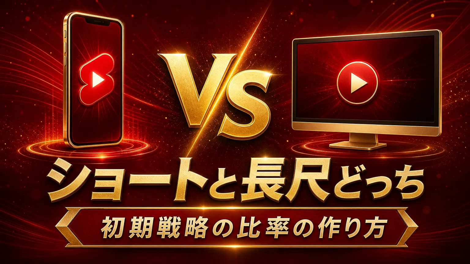 ショートと長尺どちらを優先すべきか|チャンネル初期の戦略のアイキャッチ