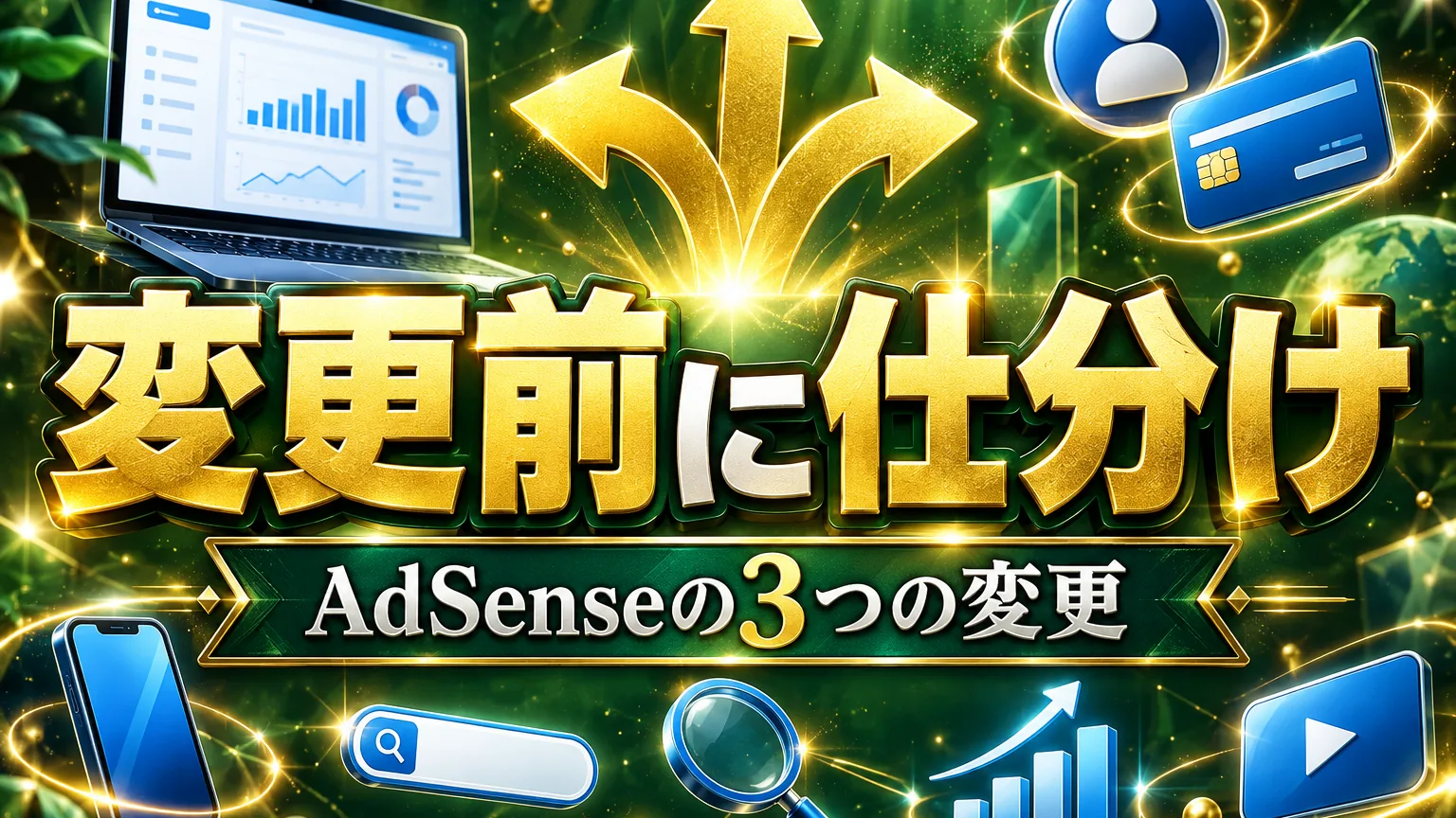 youtube adsense 変更の方法|目的別に迷わない確認手順のアイキャッチ